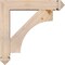 Ekena Millwork Westlake Arts and Crafts Smooth Bracket w/ Offset Brace, Douglas Fir, 5 1/2"W x 24"D x 24"H BKT0604X24X24WTL03SDF - alternate 3